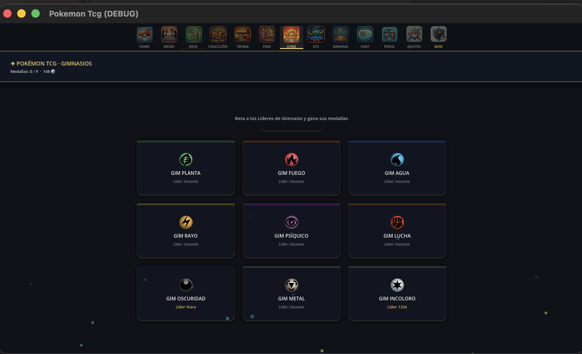 Enfrentamientos de Líder